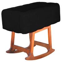 Moises Balanço Com Colchão Para Baby Cor Preto - 1