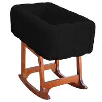 Moises Balanço Com Colchão Para Baby Cor Preto - 6