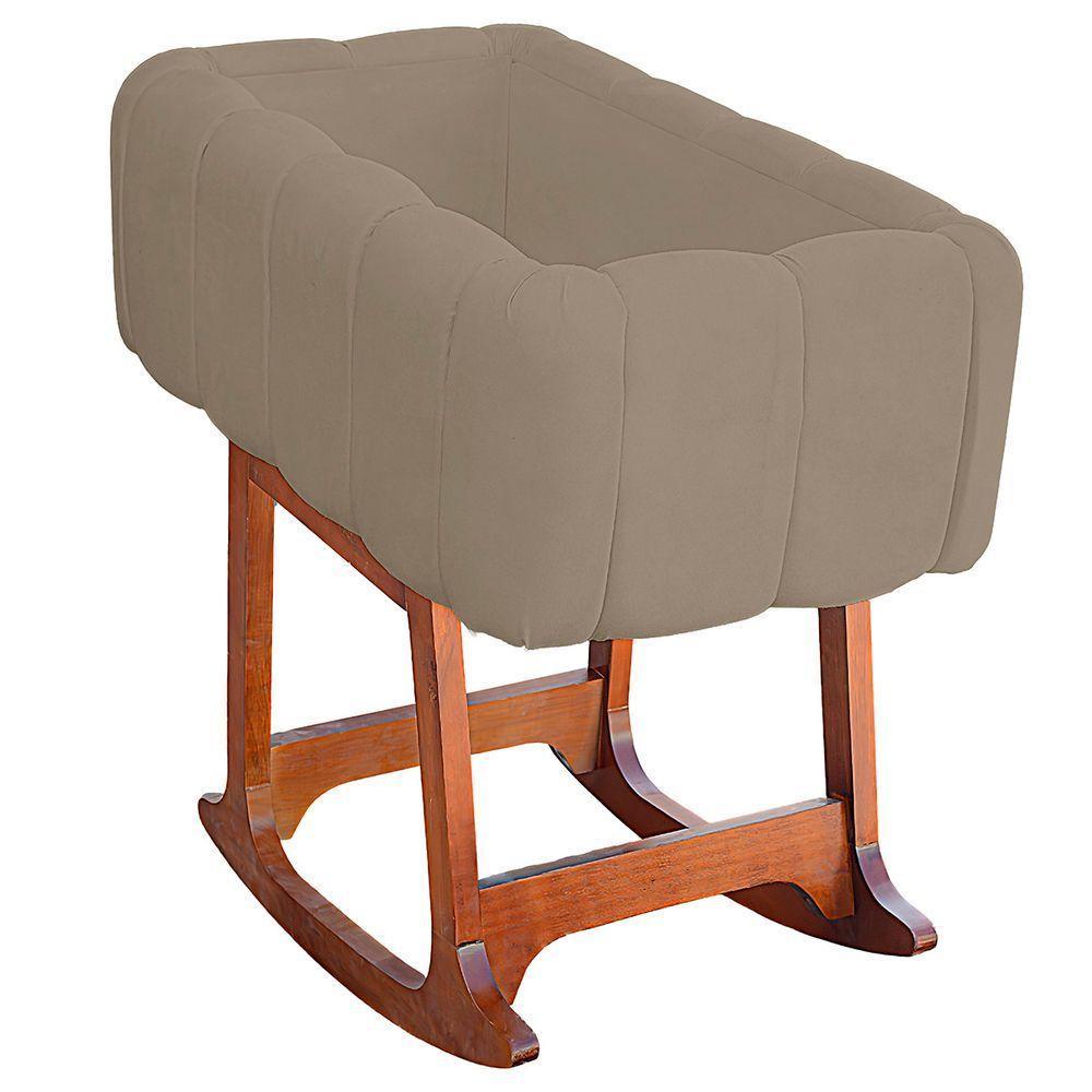 Moises Balanço Com Colchão Para Baby Cor Capuccino - 4