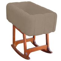 Moises Balanço Com Colchão Para Baby Cor Capuccino