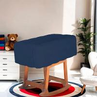 Moises Balanço Com Colchão Para Baby Cor Azul Marinho - 7