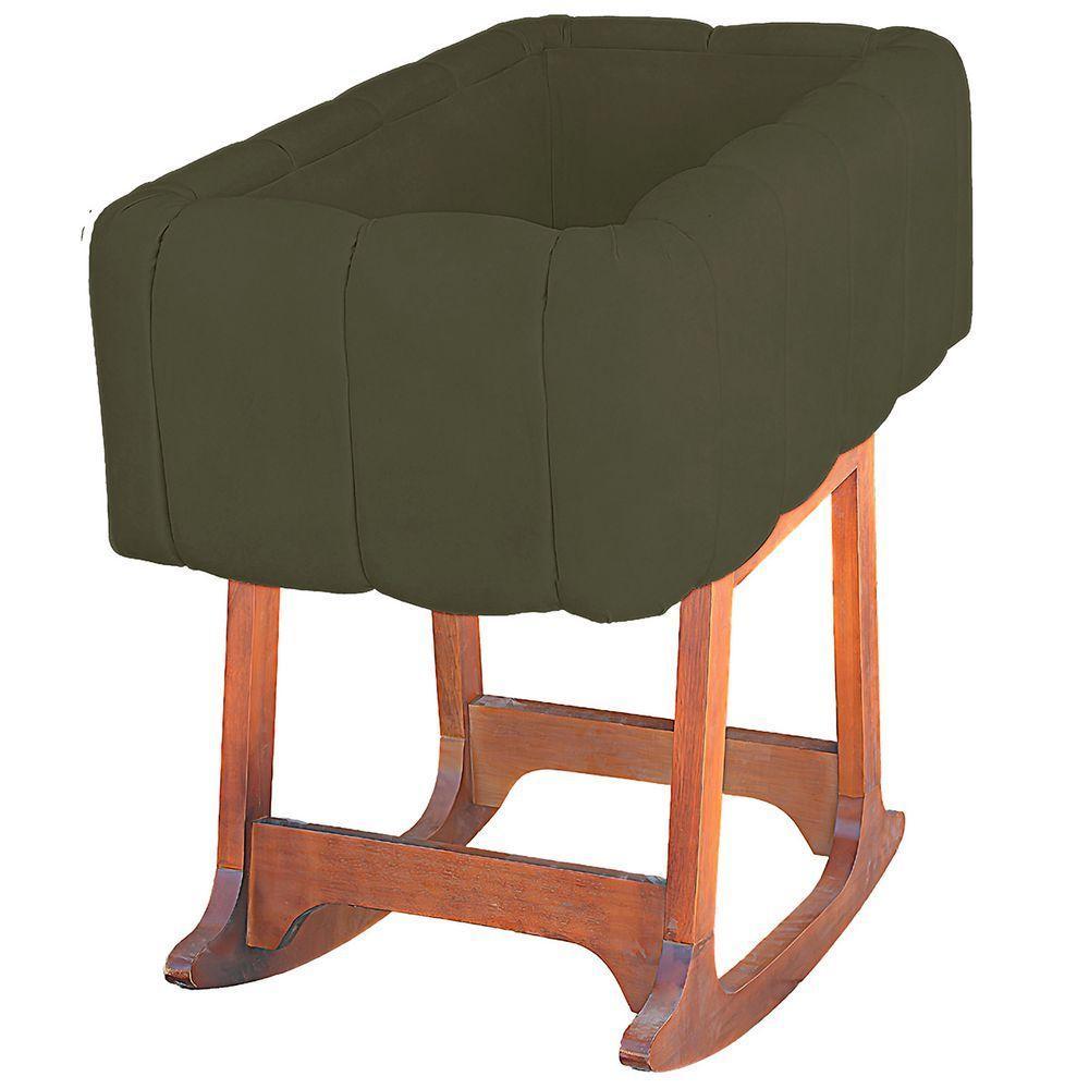 Moises Balanço Com Colchão Para Baby Cor Chocolate - 8