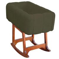 Moises Balanço Com Colchão Para Baby Cor Chocolate - 6