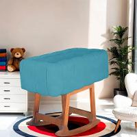 Moises Balanço Com Colchão Para Baby Cor Azul Claro - 5