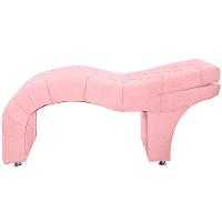 Maca Capitone Reclinável Estofada Para Estetica Facial Sombrancelha E Cílios Suede Yasmim Cor Rosa Bebe - 3