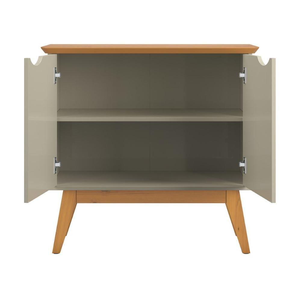 Buffet Com Portas Congonhas Off White Cinamomo - 3