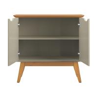 Buffet Com Portas Congonhas Off White Cinamomo - 3