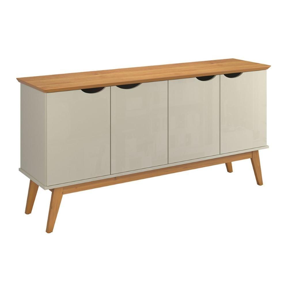 Buffet Com Portas Colatina Off White Cinamomo - 2