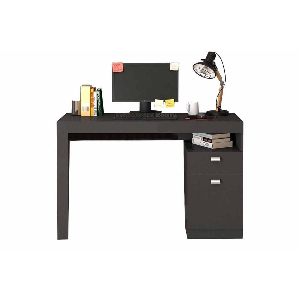 Mesa De Computador Solteiro Melissa 1 Porta E 1 Gaveta Nature - Permóbili - 7