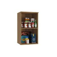 Armário Aéreo Cozinha Modulado Botanic M631 Com 1 Porta 40cm Nogueira - Kappesberg