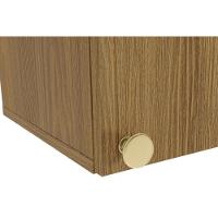 Armário Aéreo Cozinha Modulado Botanic M631 Com 1 Porta 40cm Nogueira - Kappesberg - 5