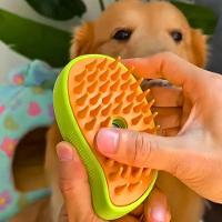 Escova Autolimpante 3 Em 1 Para Pets A Vapor Com Spray - 2
