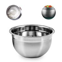 Tigela Mixing Bowl Inox Multiuso Salada Molho Cozinha 22cm - 1