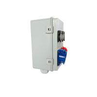 Tomada Embutir Industrial 2p+t 16a 6h 220v Azul - 3