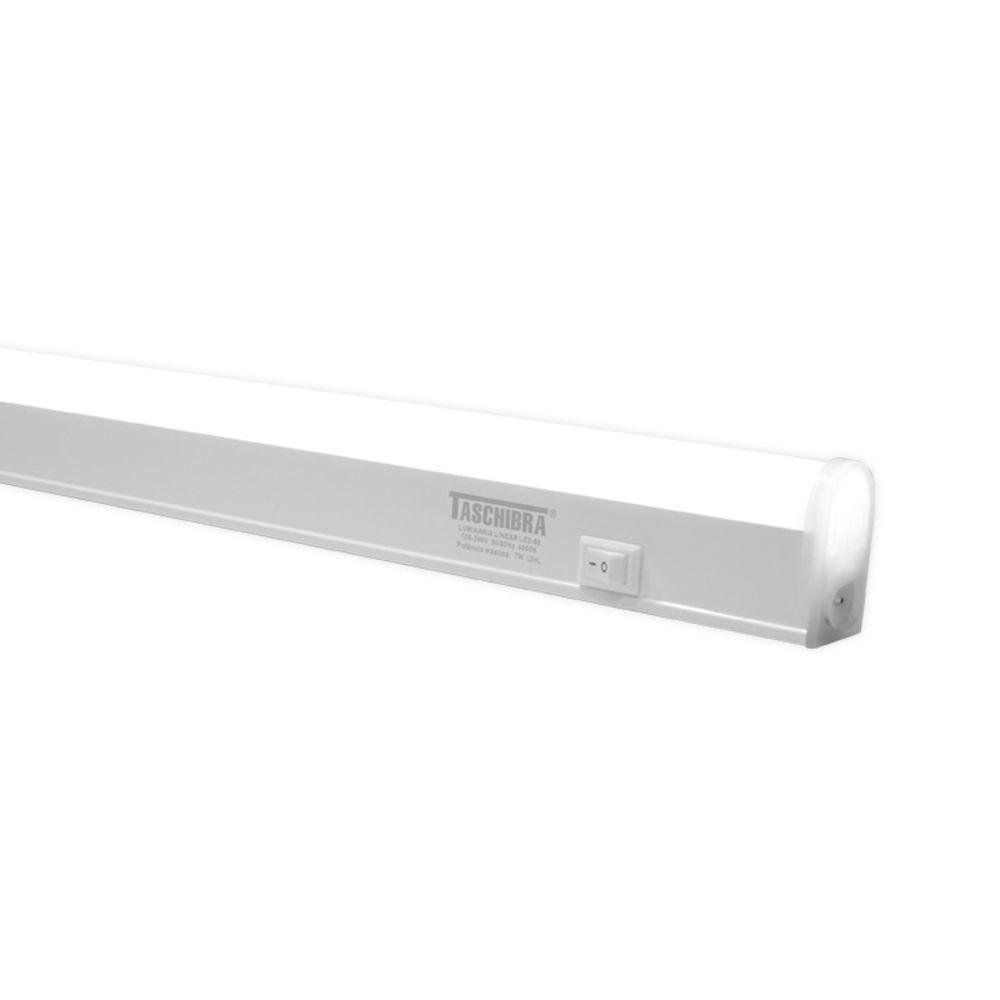 Luminária Linear Led 7w Branco 6500k - 5