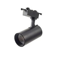 Spot P- Trilho Authentic Preto 12w Branco 6500k - 3