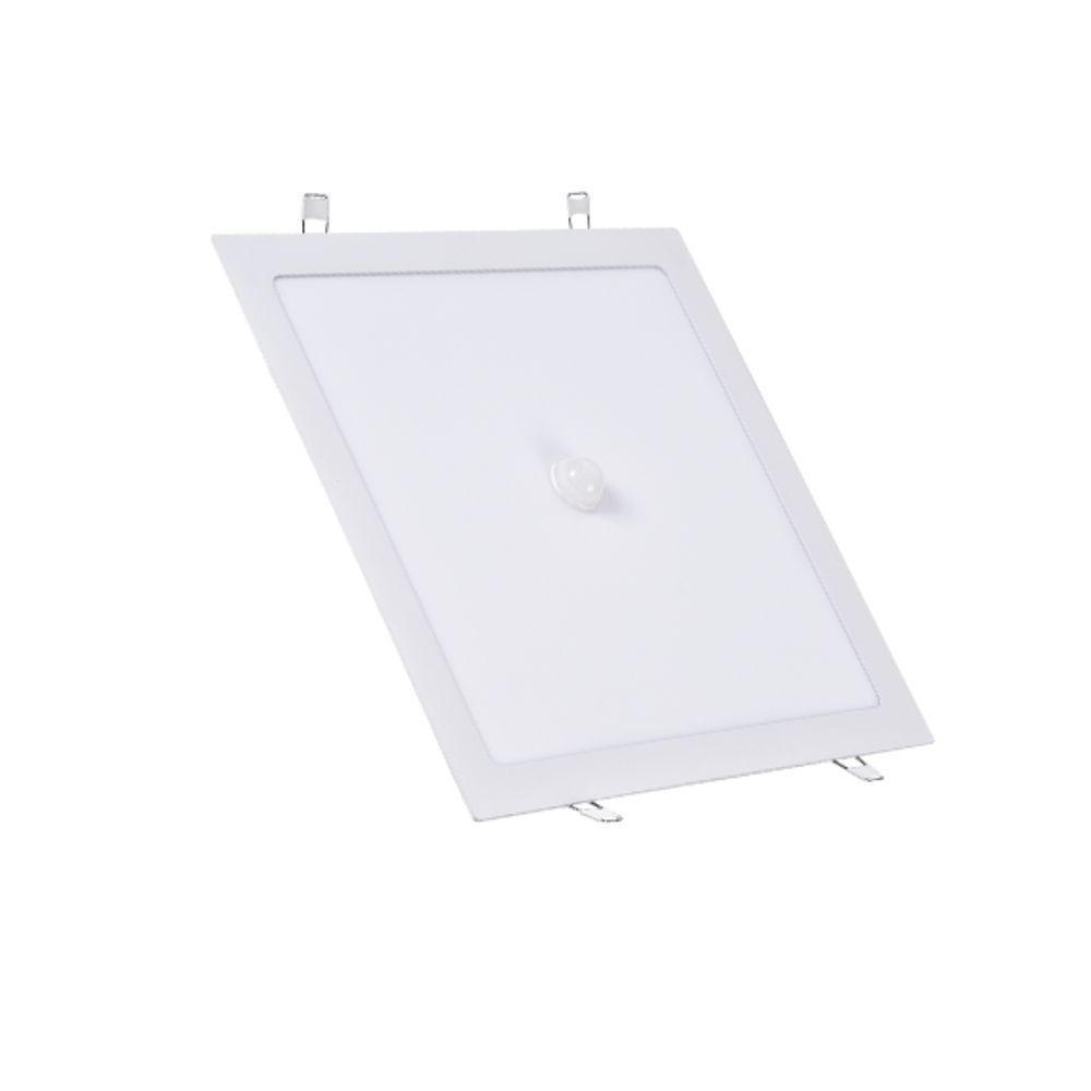 Painel Led Com Sensor 24w Embutir Branco 6500k - 2