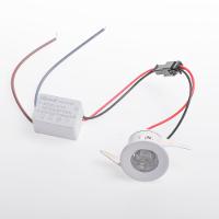 Mini Spot Led De Embutir Redondo 1w 3000k Branco - 2