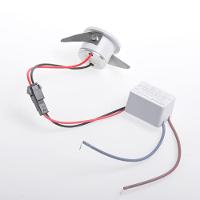 Mini Spot Led De Embutir Redondo 1w 3000k Branco