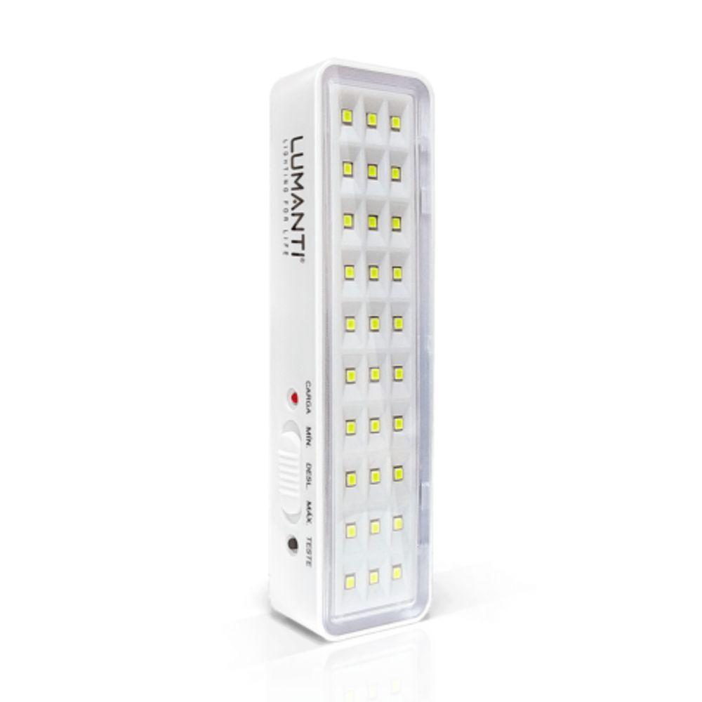 Luminária De Emergência 30 Leds 2w 100 Lumens - 1