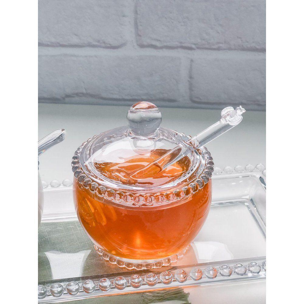 Meleira Cristal Com Pegador Pearl 10 Cm X 8 Cm X 7 Cm Wolff Transparente - 6