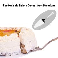 Espátula Pá Cortar Bolo Torta Doce Pizza Aço Inox Premium - 8