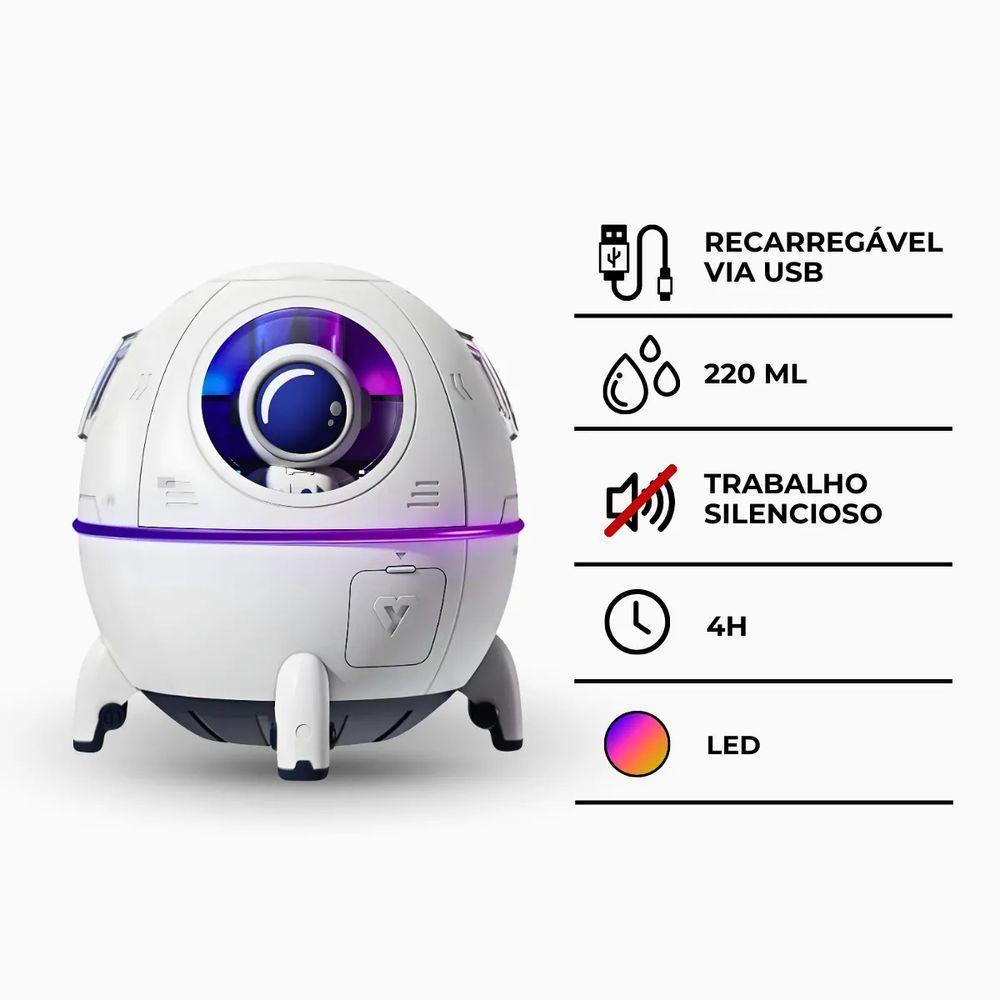 Umidificador Espacial Com Astronauta - 7