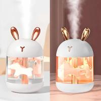 Umidificador Carrossel Abajur Com Led Design Elegante - 5