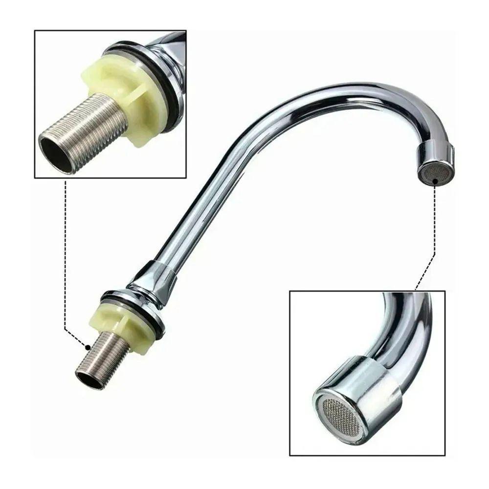 Torneira Valvula Com Pedal Acionamento Sem Maos Hospital Clinica Laboratorio Piscina Cozinha Banheiro Pia Cuba - 2