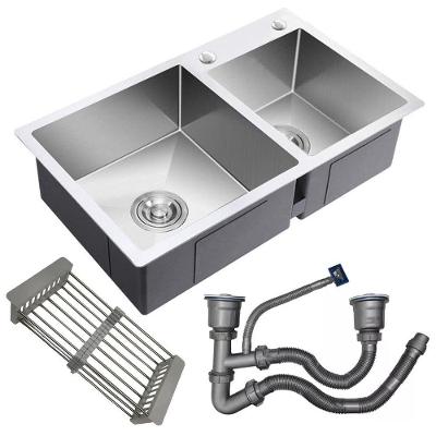 Cuba Goumert Dupla Cozinha Luxo Escorredor Alimentos Louças Lava Escorre Limpa Pia Torneira Area Externa Limpeza