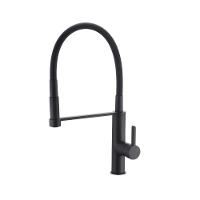 Torneira Monocomando Com Bica Flexível All Black Galla - Brava - 1