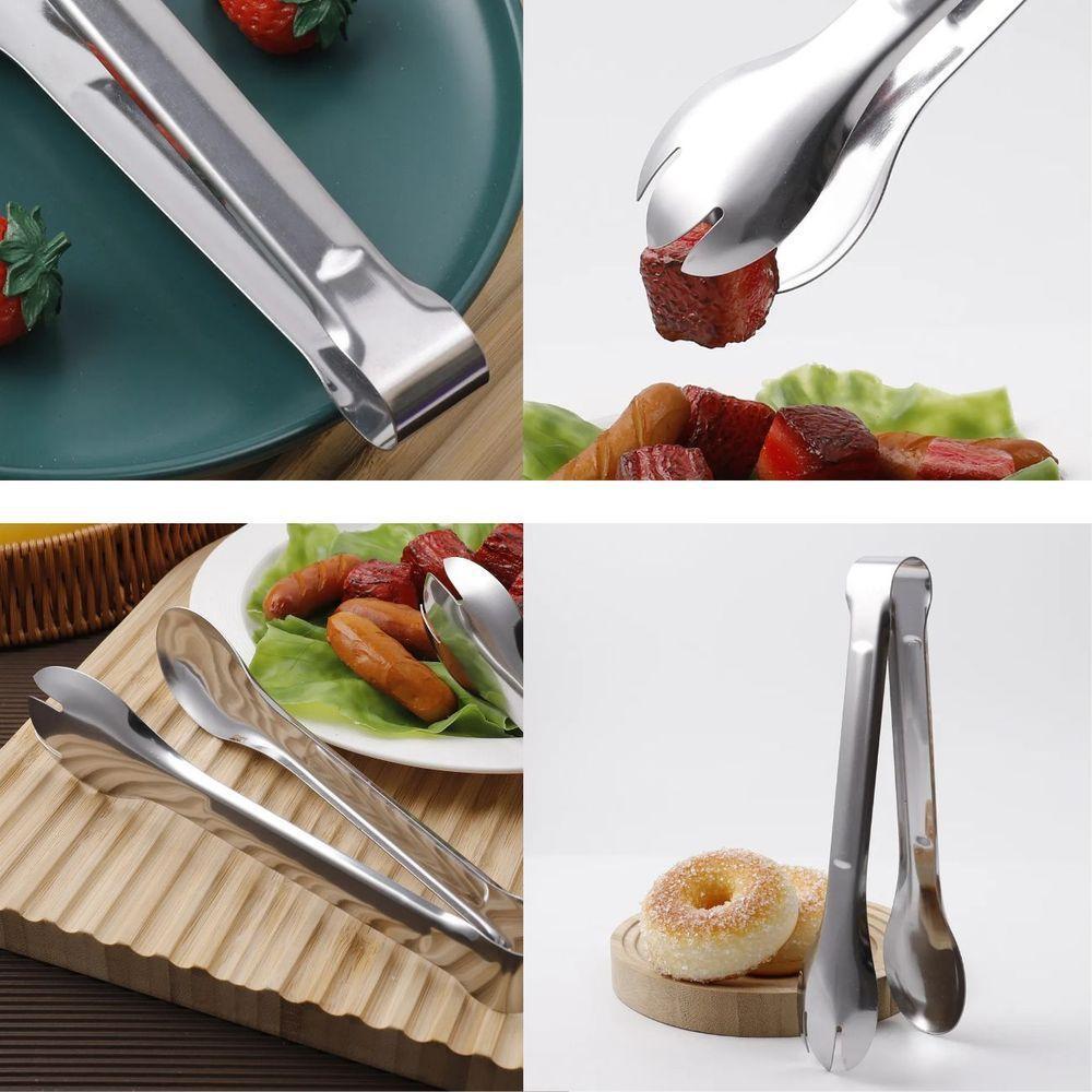 Pegador De Salada Inox Longo Frutas Doces Grande 29cm - 6