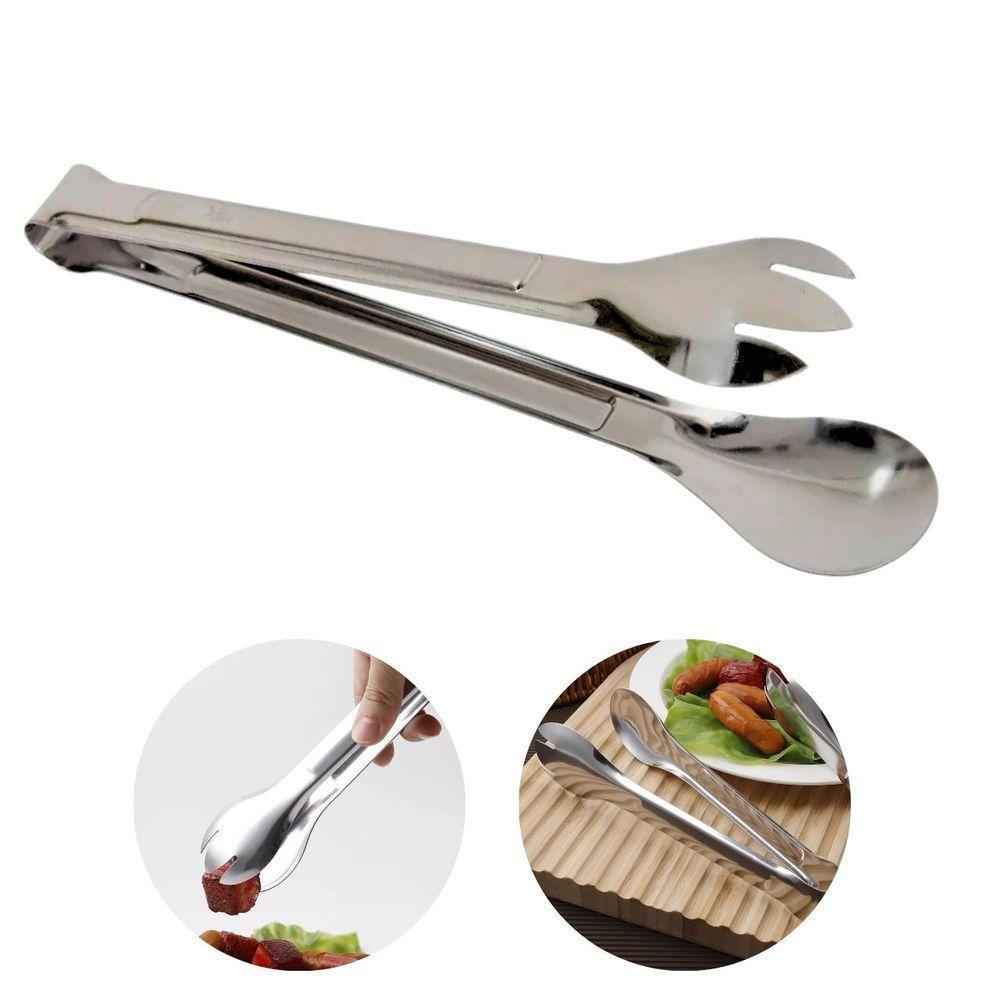 Pegador De Salada Inox Longo Frutas Doces Grande 29cm - 8