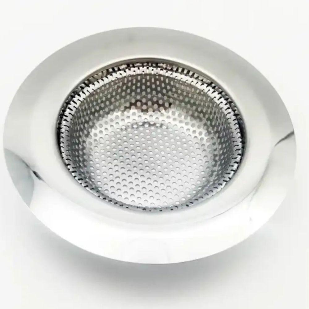 Ralinho Pia Inox Grande Com Borda 11 Cm Ralo Japonês - 8