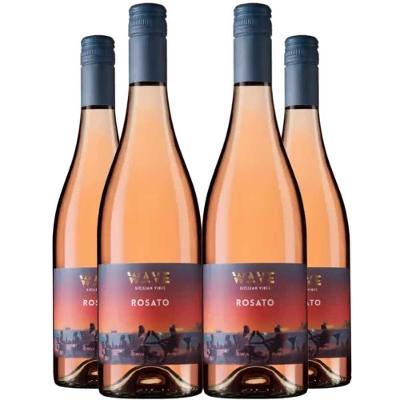Vinho Rose Wave Rosato 750ml Kit 4 Garrafas