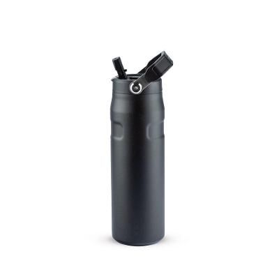 Garrafa Térmica Aerolight Flip Straw Em Inox 710ml Stanley Preta