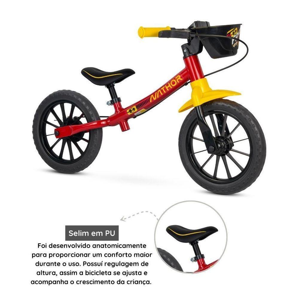 Bicicleta Balance Bike Infantil Fast Mod. 3 Aro 12 - Nathor - 5