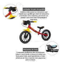 Bicicleta Balance Bike Infantil Fast Mod. 3 Aro 12 - Nathor