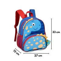 Mochila De Costas Dinossauro Azul Clio Pets 13 Cp24509d - 2