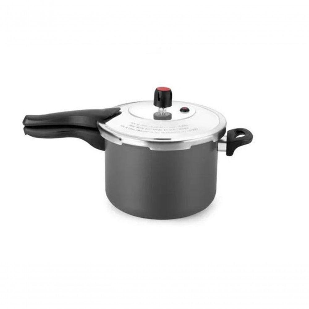 Panela De Pressão Alegrete 4,5 Litros Antiaderente Cinza - 1