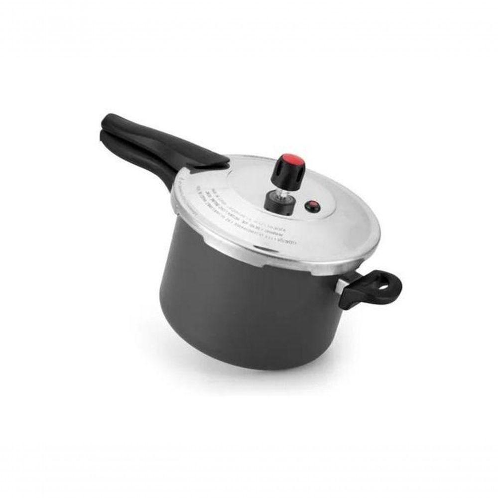 Panela De Pressão Alegrete 4,5 Litros Antiaderente Cinza - 3