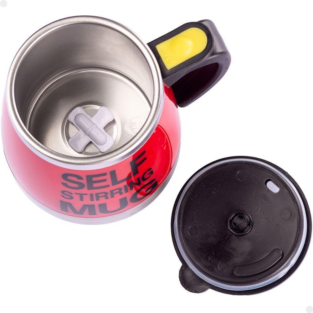 Caneca Xicara Mixer Inox Automática Elétrica - 5