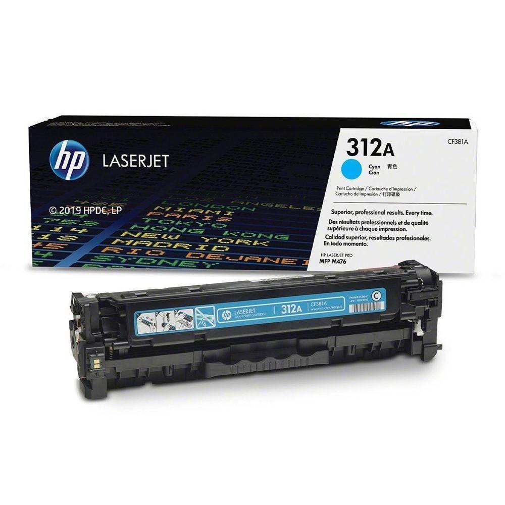 Toner Original Hp 312a Cf381a Cf381ab Ciano M476dw M476nw M476 M-476 2.7k - 1