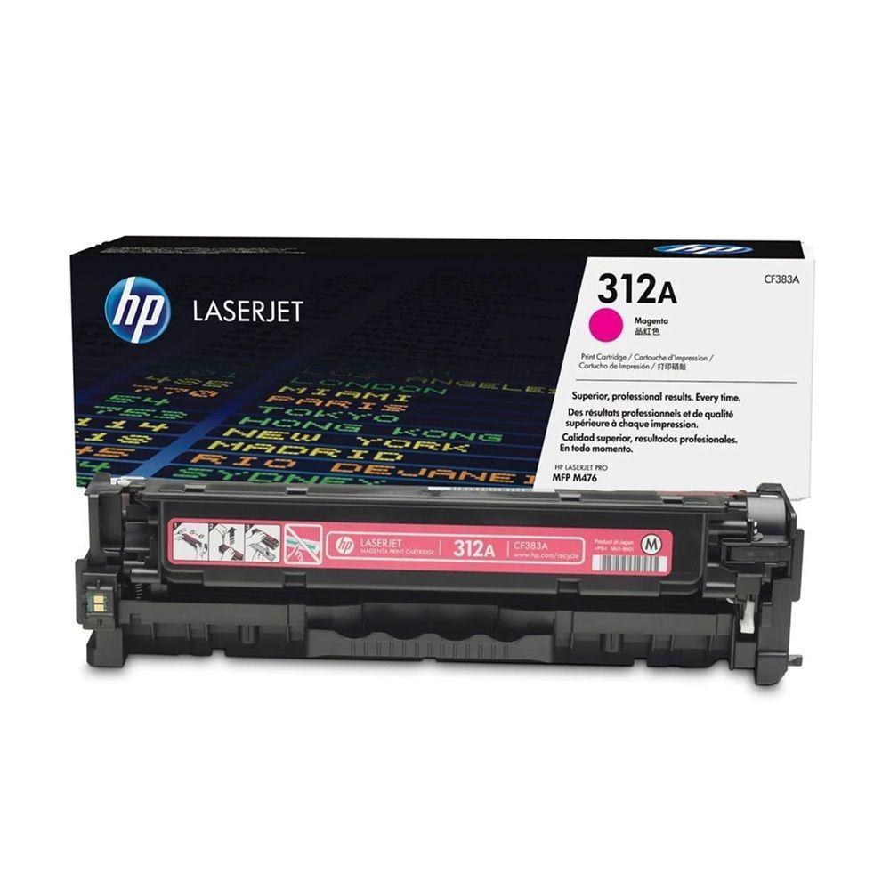 Toner Original Hp 312a Cf383a / Cf383ab Magenta M476dw M476nw M476 M-476 2.7k - 1