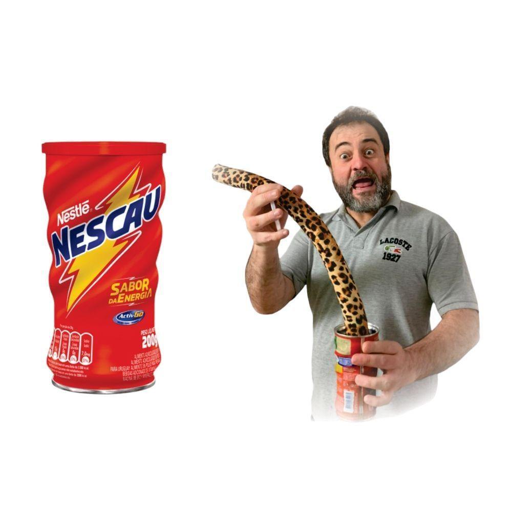 Pegadinha Pote De Batatas Que Pula Cobra Cor Vermelho - 1