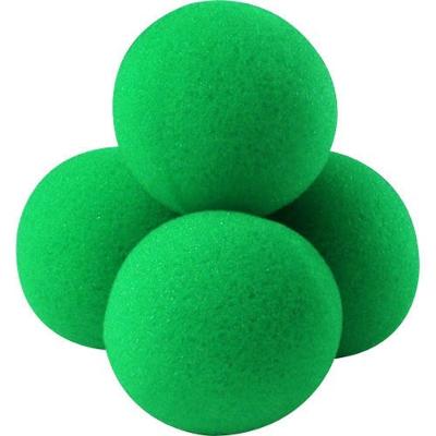 4 Bolas De Espuma Comum - 2 Inch 5 Cm Cores Variadas Cor Verde