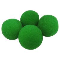 4 Bolas De Espuma Comum - 2 Inch 5 Cm Cores Variadas Cor Verde - 2