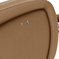 Poltrona Do Papai Reclinável Napoli Power Touch Pu Fh1 Caramelo - 3