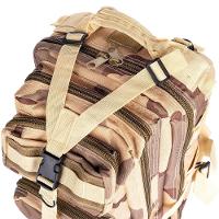 Mochila Multiuso Escolar Tática Cargueira 30 Litros Camping Pesca Cáqui - 5