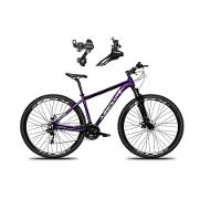 Bicicleta Aro 29 Absolute Nero 5 Alumínio 21v Câmbios Shimano Freio A Disco - Roxo Tam.17 - 1